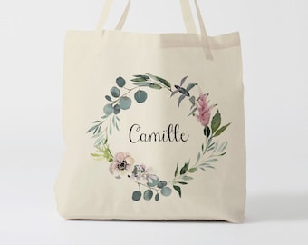 X642Y Tote bag Personnalisé, sac de toile cabas, sac demoiselle d'honneur , marié mariage,Tote Bag,fourre-tout personnalisé, tote bag evjf