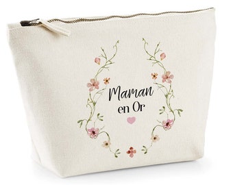 G39W large organic kit for mom in gold, organic cotton kit, kit to offer, wedding kit, wedding gift, bridsmaid, evjf