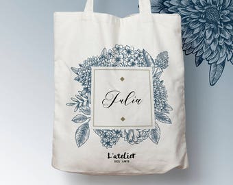 W115Y wedding bag, custom tote bag, tote bag, changing bag, bachelor bag, tote bag evjf, shopping bag, cotton bag