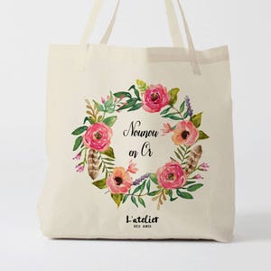 W125Y Custom Tote Bag, Canvas Bag Tote, Bridesmaid Bag, Married Wedding, Tote Bag, Custom Tote Bag, Tote Bag Evjf