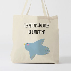 X896Y Bolso de mano Niño personalizado, tote bag school, bolso de lona tote, bolso todou, bolso para ropa de niños, tote bag crèche, bag crèche