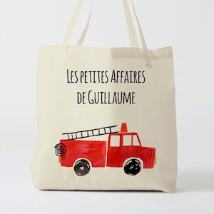 X935Y Tote bag Personnalisé enfant, tote bag école, sac de toile cabas, sac à doudou , sac pour habits enfant, tote bag crèche, sac crèche