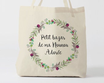 X733Y tote bag nanny adored, tote bag cotton nanny, tote bag, tote bag, changing bag, cotton tote bag, summer bag, tote bag summer, cotton bag