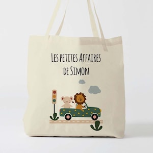 W82Y Tote bag child, Bridesmaid bags, child bag, custom bag child, gift child, name bag, shopping baga  by atelier des amis