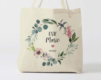W106Y Tote bag custom wedding, Bridesmaid bags, Wedding Bags, Bridal Pary Gifts, Personalized Handbags, Bridesmaid Gifts,by atelier des amis