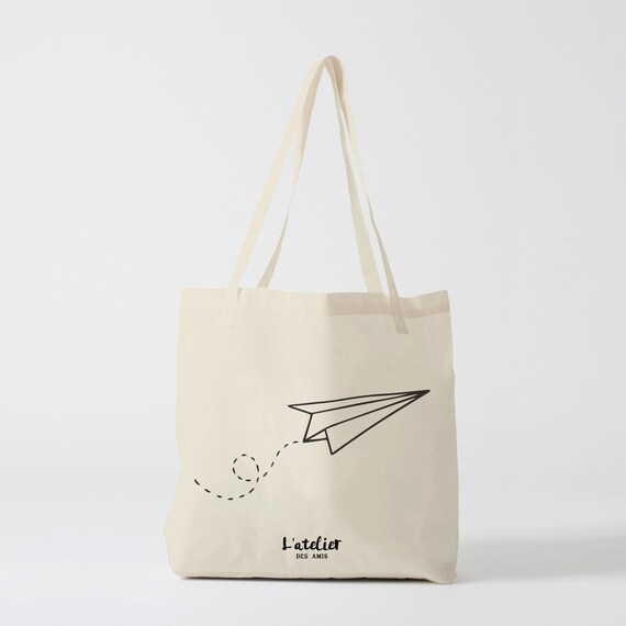 plane tote bag