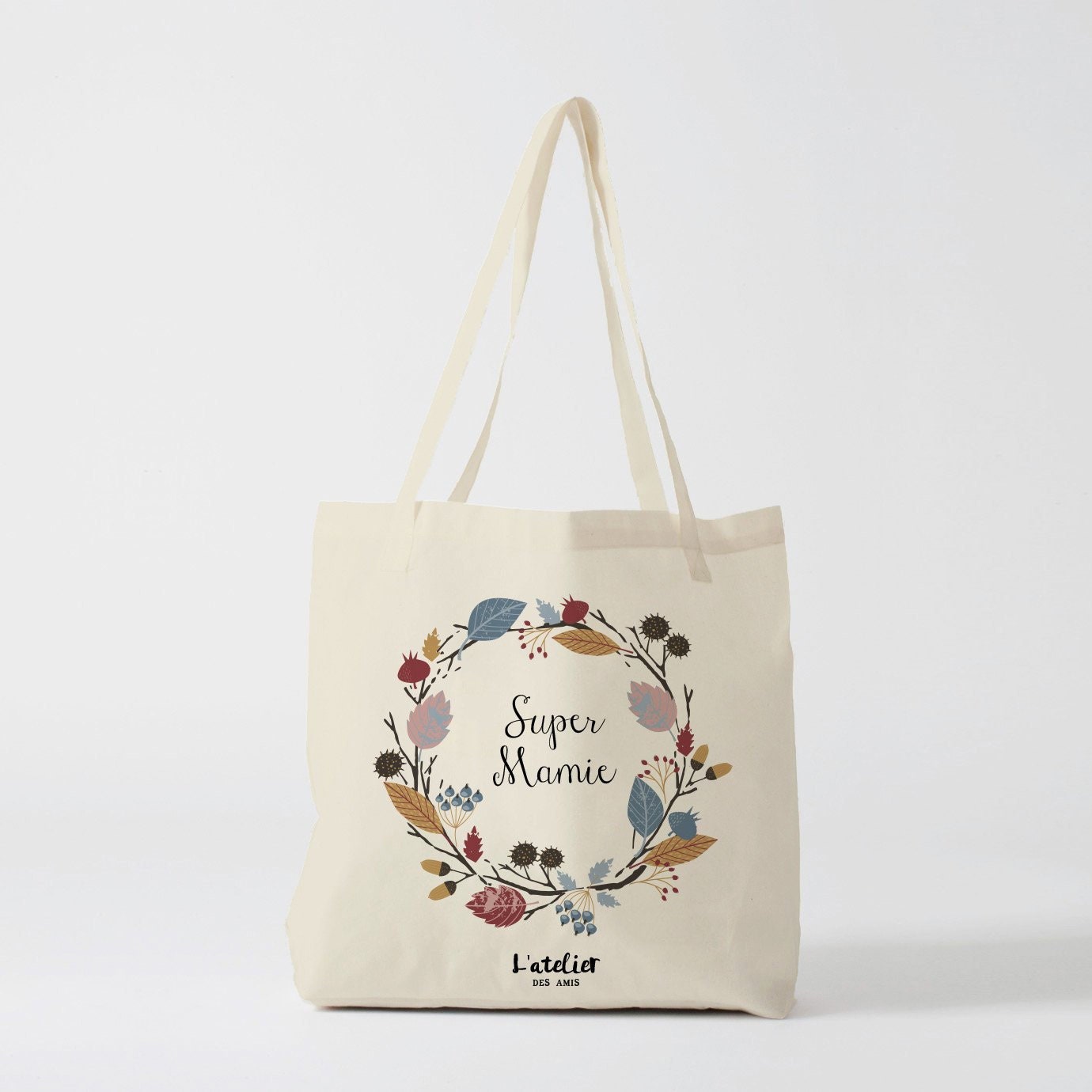 Sac de jute Mamie chérie – Atelierdemaman