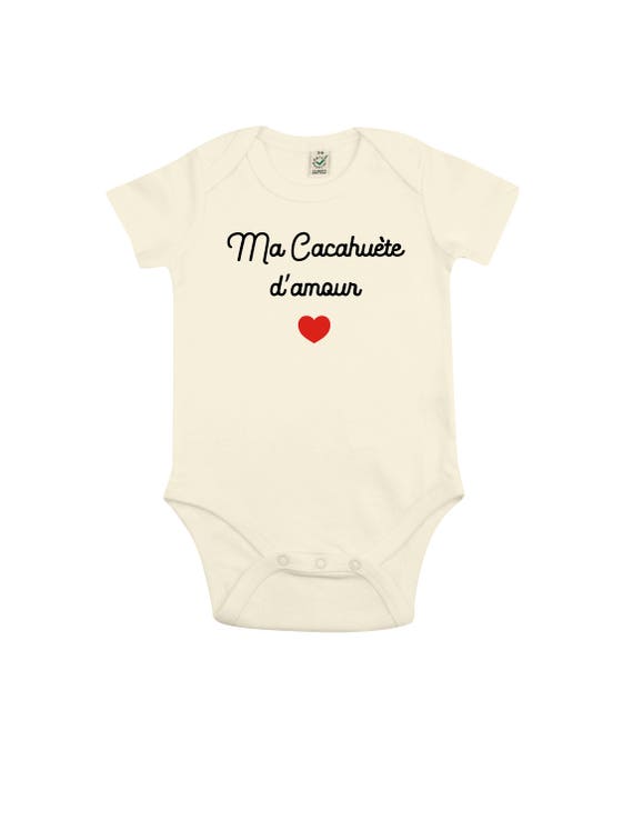 B01w Organic Body My Love Peanut Bodysuit With Message Etsy B01w Organic Body My Love Peanut Bodysuit With Message Etsy
