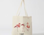 X62Y Tote bag flamingos, bread bag, shopping bag, shopping bag, course bag, cotton bag, tote bags, shopping bag, luggage bag
