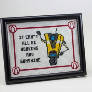 Claptrap Hookers and Sunshine PDF Cross Stitch Pattern