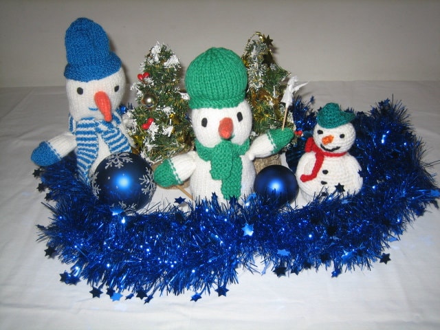 Village de Noel Bonhomme Neige