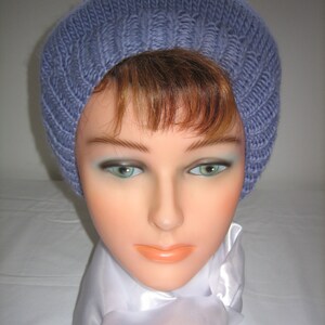 Alpaca and Merino Wool beret women