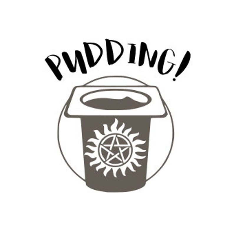 Supernatural pudding SVG/PNG Etsy