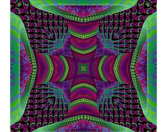 Backgrounds Asset Pack - Psychedelic Art Graphic Assets