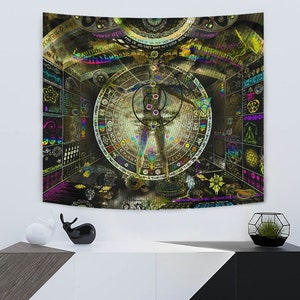 Recursive Pantheism Tapestry Wall Hanging Backdrop