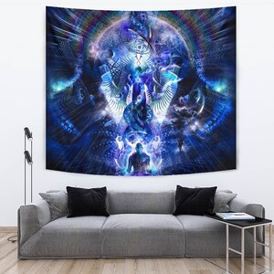Cosmic Ascension Tapestry Wall Hanging Backdrop
