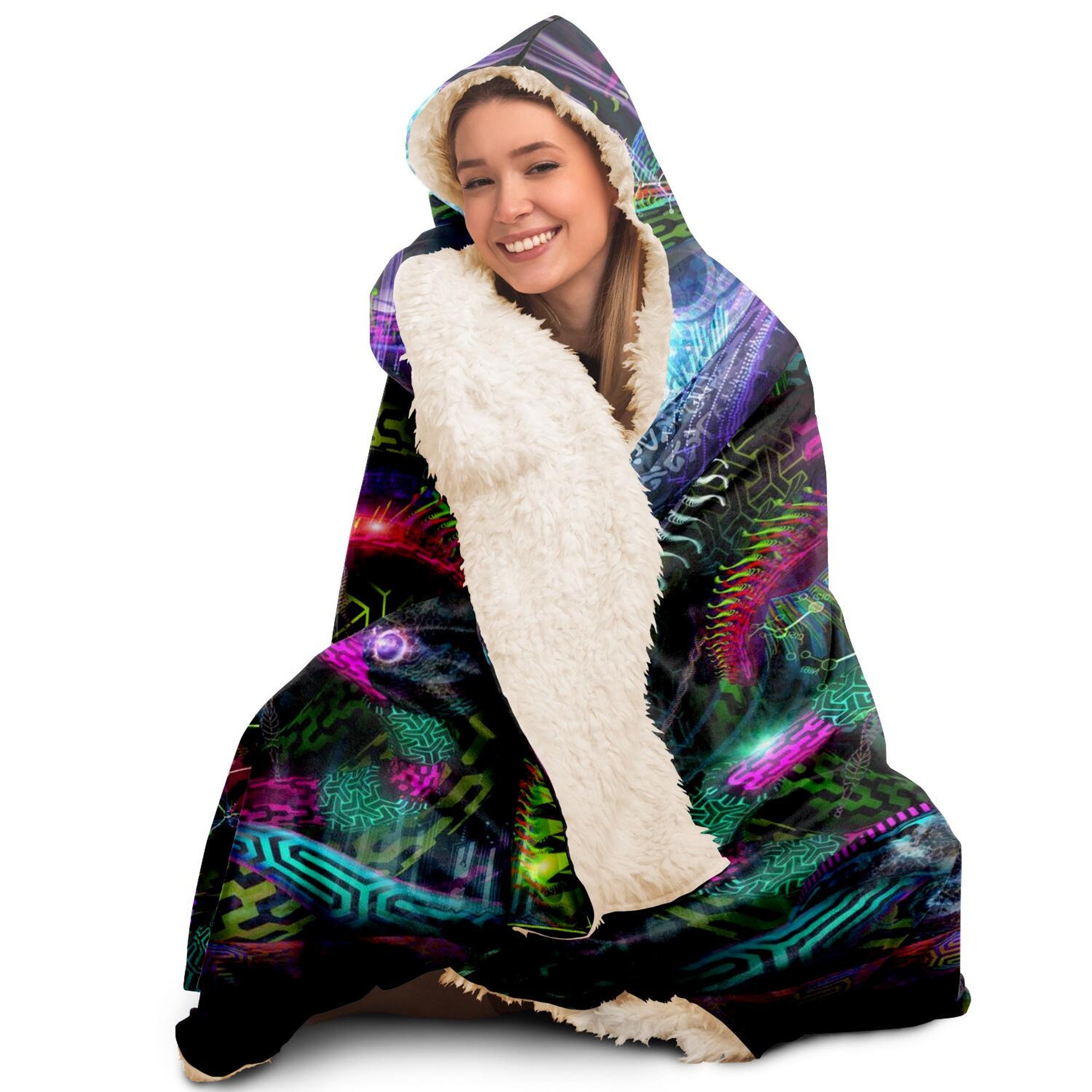 Primordial Archetype Hooded Blanket