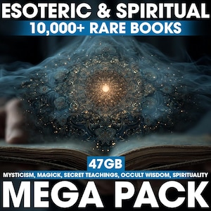 Archivio di eBook esoterici e spirituali - Oltre 10.000 libri rari (47 GB) - Misticismo, Magia, Insegnamenti segreti, Saggezza occulta, Spiritualità