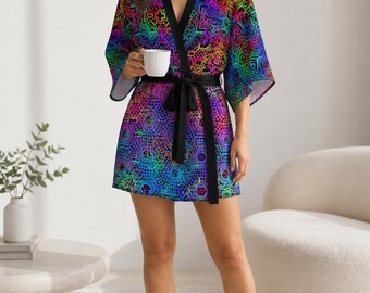 Icaro Web Kimono Robe
