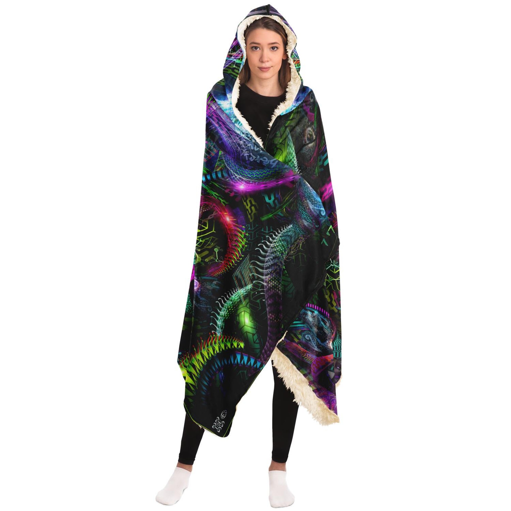 Primordial Archetype Hooded Blanket