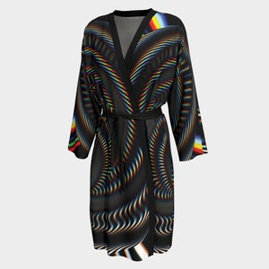 Wellenform Peignoir Kimono