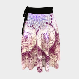 Indra&#39;s Net Wrap Skirt