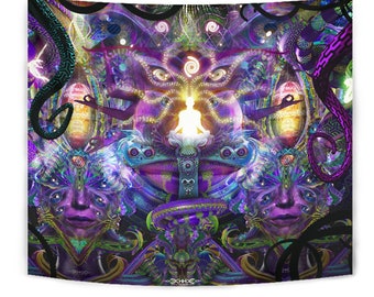 Coincidentia Oppositorum Tapestry Wall Hanging Backdrop