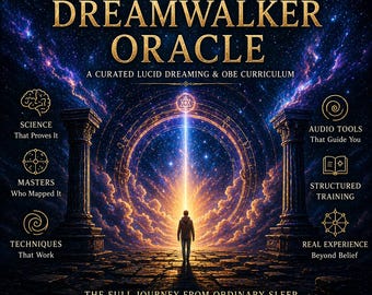 Dreamwalker Oracle AI + 5.2GB Archive | Lucid Dreaming, Astral Projection, OBE, Robert Monroe, Reality Shifting, Consciousness Exploration