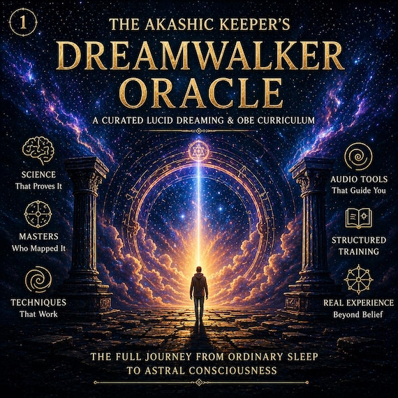 Dreamwalker Oracle AI + 5.2GB Archive | Lucid Dreaming, Astral Projection, OBE, Robert Monroe, Reality Shifting, Consciousness Exploration