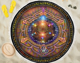Svadhisthana | Sacral Chakra Beach Blanket Towel