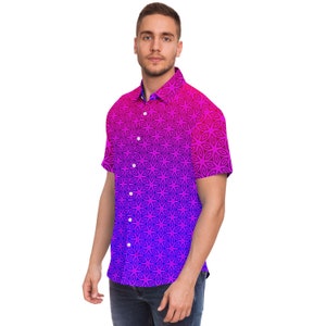Camicia sacrale bloom button down