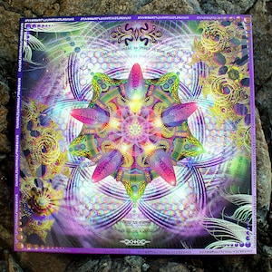 Stretched Canvas Print of &quot;Venusian Flora&quot; Limited Edition 10 Prints