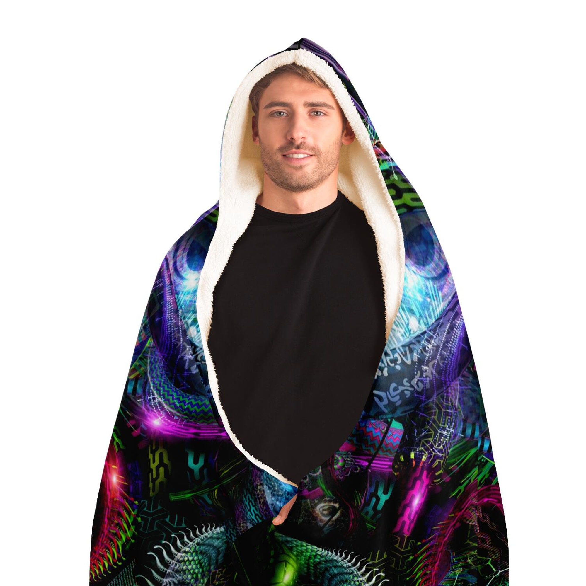 Primordial Archetype Hooded Blanket