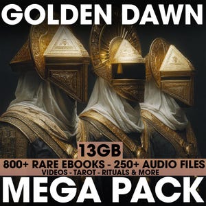 Orden der Goldenen Morgenröte Digital Archiv | 800+ Okkulte Bücher, Audio-Vorträge, Dokumentarfilme, Rituale, Tarot, Esoterische Magie Bibliothek (13GB)
