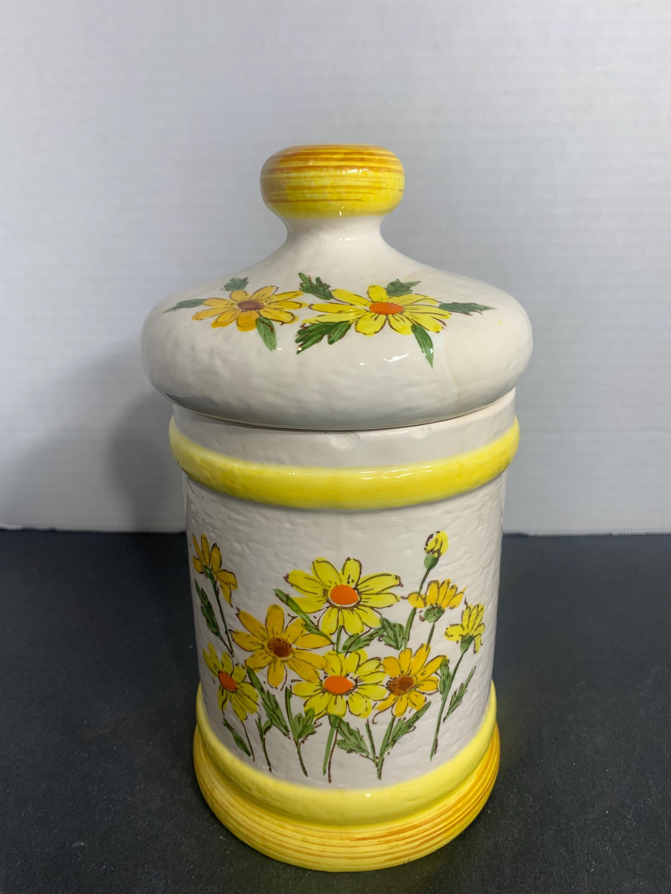 ヴィンテージ　シアーズ　大きめサイズキャニスター　1976 Vintage 1976 Sears & Roebuck Chicken Wire Canister Set- 21 Pc
