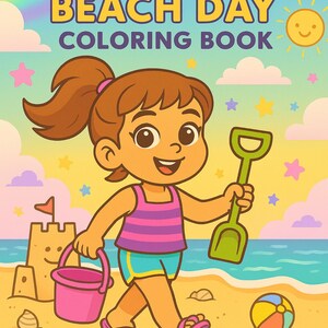 Mia’s World: Beach Day Coloring Book (15 stron) – Wersja do druku Pobierz