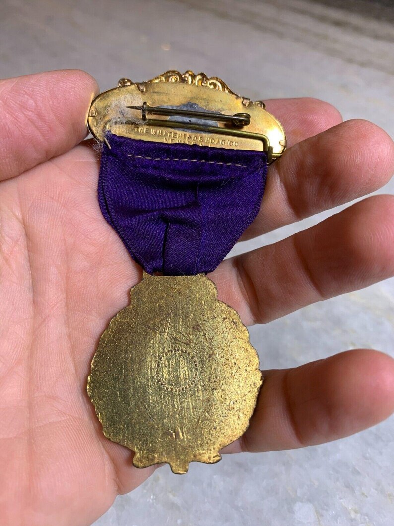 Rare Antique Vintage 1910 Kentucky State Fair Judge Ribbon Medal Metal ...