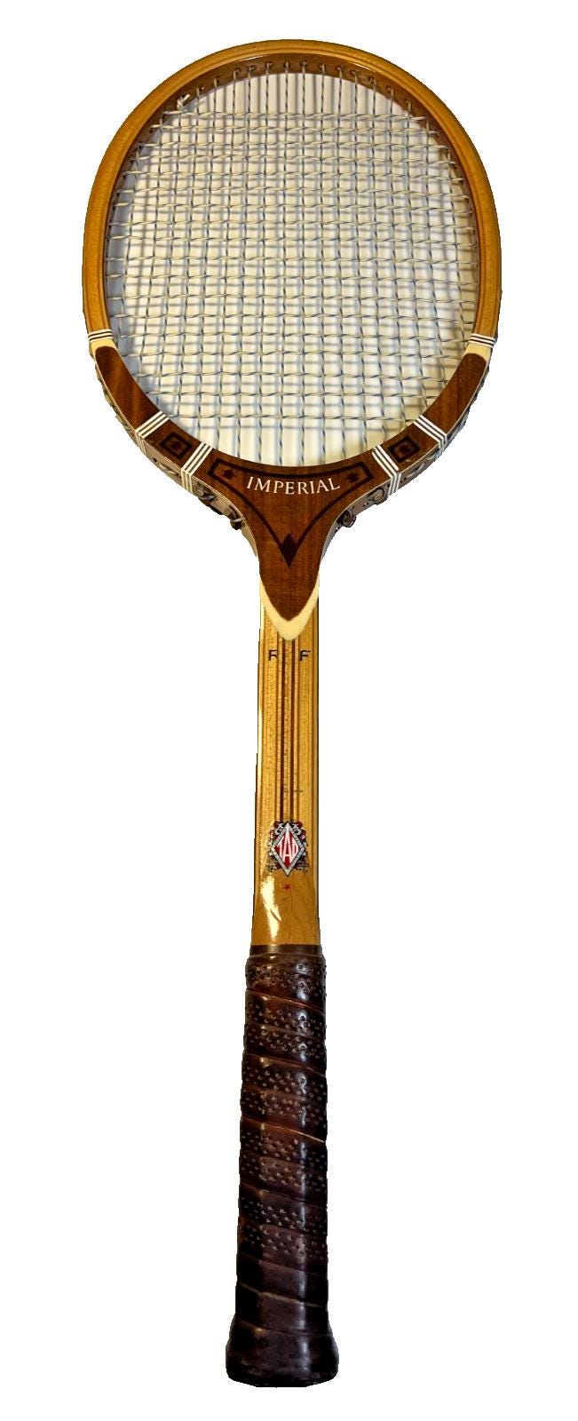 Belle raquette de tennis en bois Tad Davis Lady Elite. 2 L