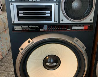 昭和レトロ　ビクターSTEREO SPEAKER BAFFLE&RADIO 昭和レトロ ビクターSTEREO SPEAKER BAFFLE&RADIO