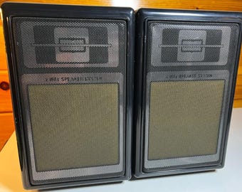 Vintage Cicena Cleo Neon Speakers, 1980s Music-activated Pink