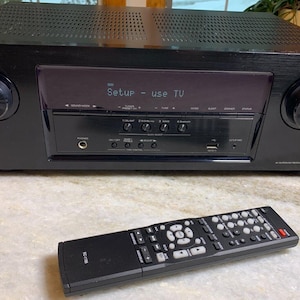 Denon avr-s510bt stereo receiver reciever bluetooth 5.2 chan 4k usb optical hdmi
