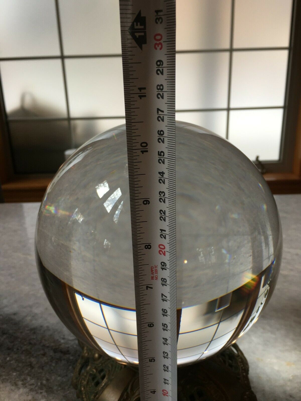 Bola de cristal foto de archivo. Imagen de global, iguales - 106826