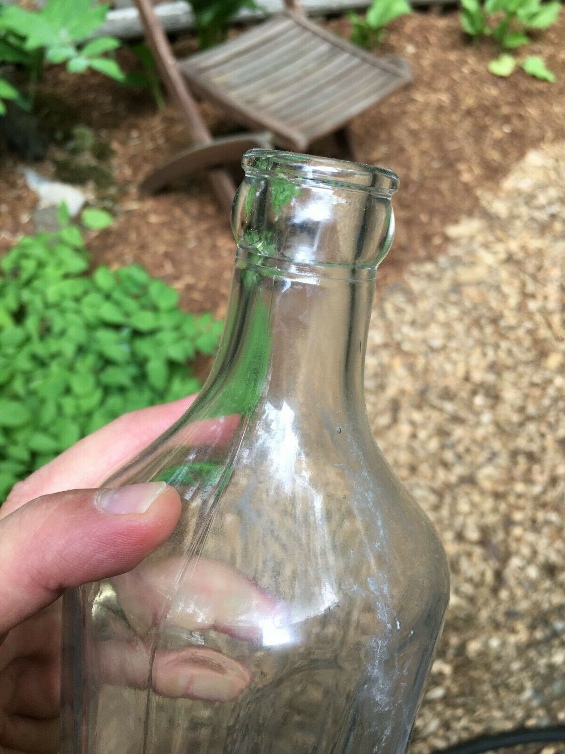 Antique large h j heinz co glass vinegar quart bottle 96 Etsy