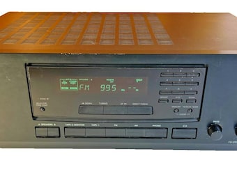 Vintage 1990s 90s stereo receiver reciever phono tested