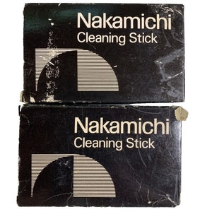 Rare pair 2 vintage nakamichi cleaning stick sticks kit set made in japan