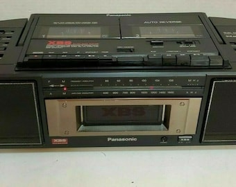ビンテージラジオ ヴィンテージラジカセ パナソニック RX-DT401、ラジオデュアルカセット