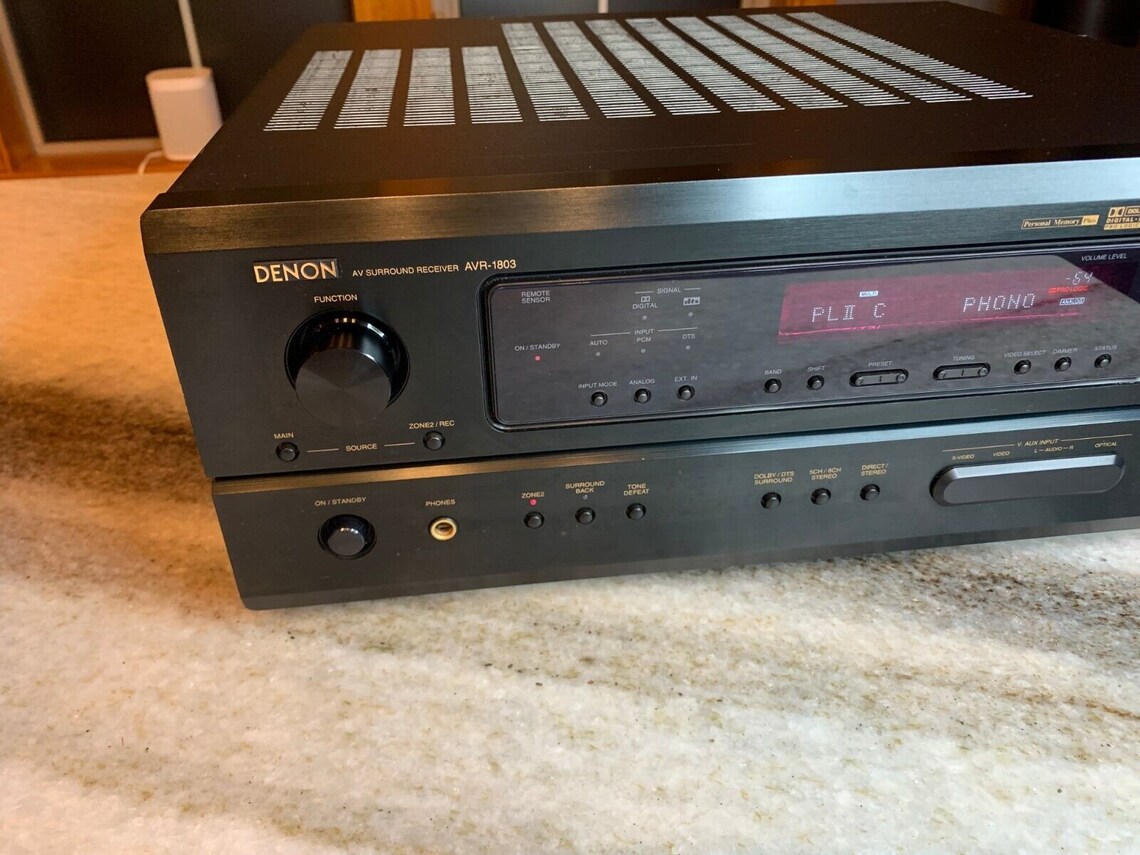 Denon Avr1803 6.1 Home Theater Stereo Receiver Dolby Digital Etsy