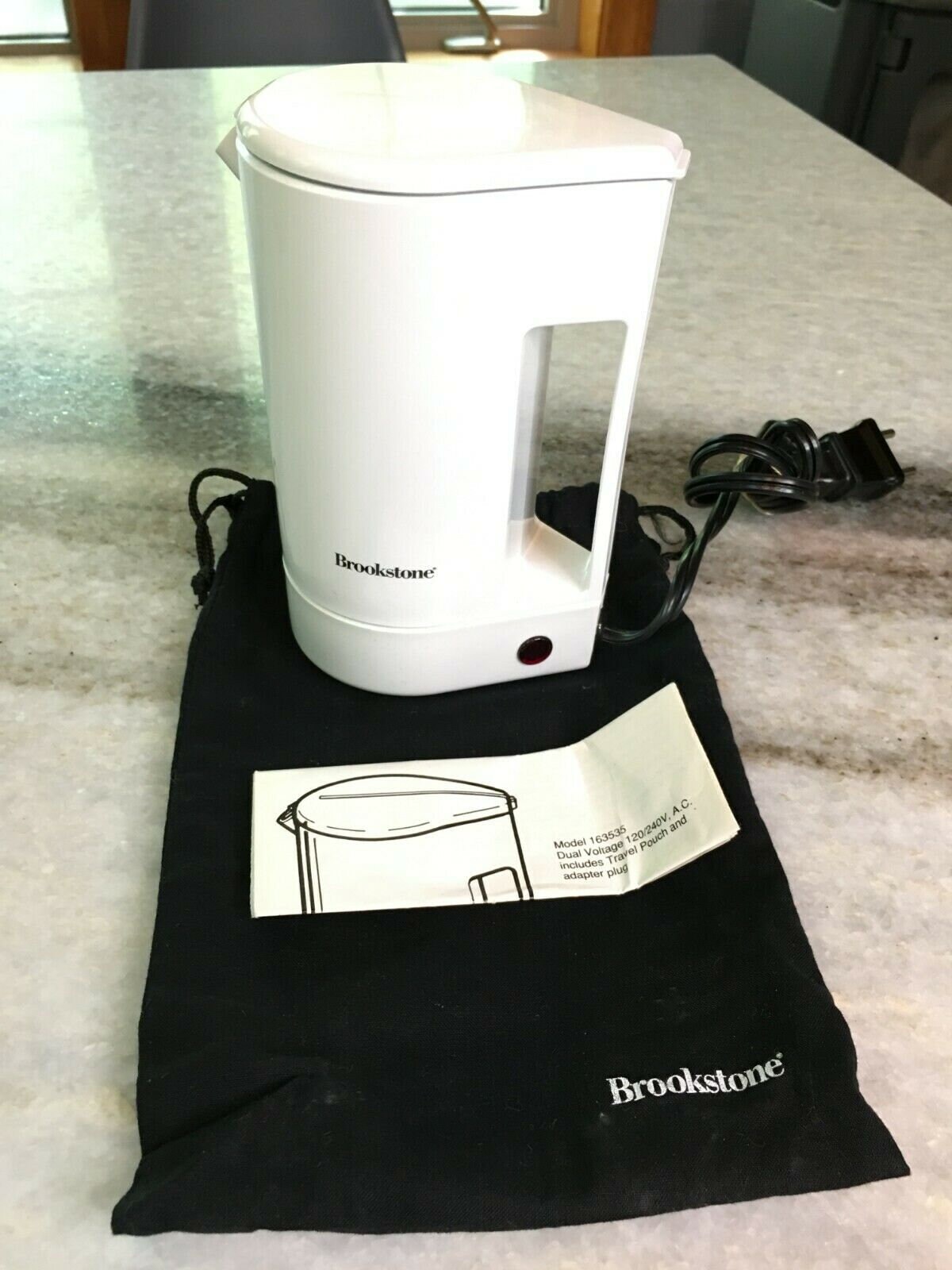 Brookstone travel coffee maker european/american plugs Etsy