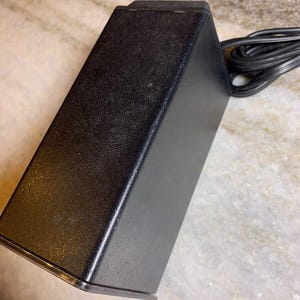 Vintage made in japan panasonic black chrome electric pencil sharpner kp-77 image 6
