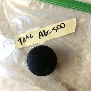 Vintage replacement parts: teac ag-500 stereo receiver knob volume